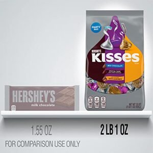 HERSHEY’S KISSES Assorted Chocolate , 33 oz