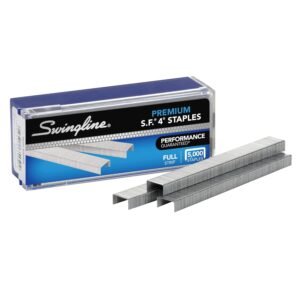 Swingline Staples, S.F. 4, Premium Staples for Desktop Staplers, 1/4″ Length, 210/Strip, 5000/Box (35450)  General Purpose Staples : Office Products