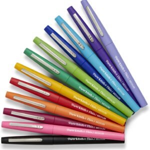 Paper Mate Flair Felt Tip Pens, Medium Point (0.7mm), Assorted Colors, 12 Count  Everything Else